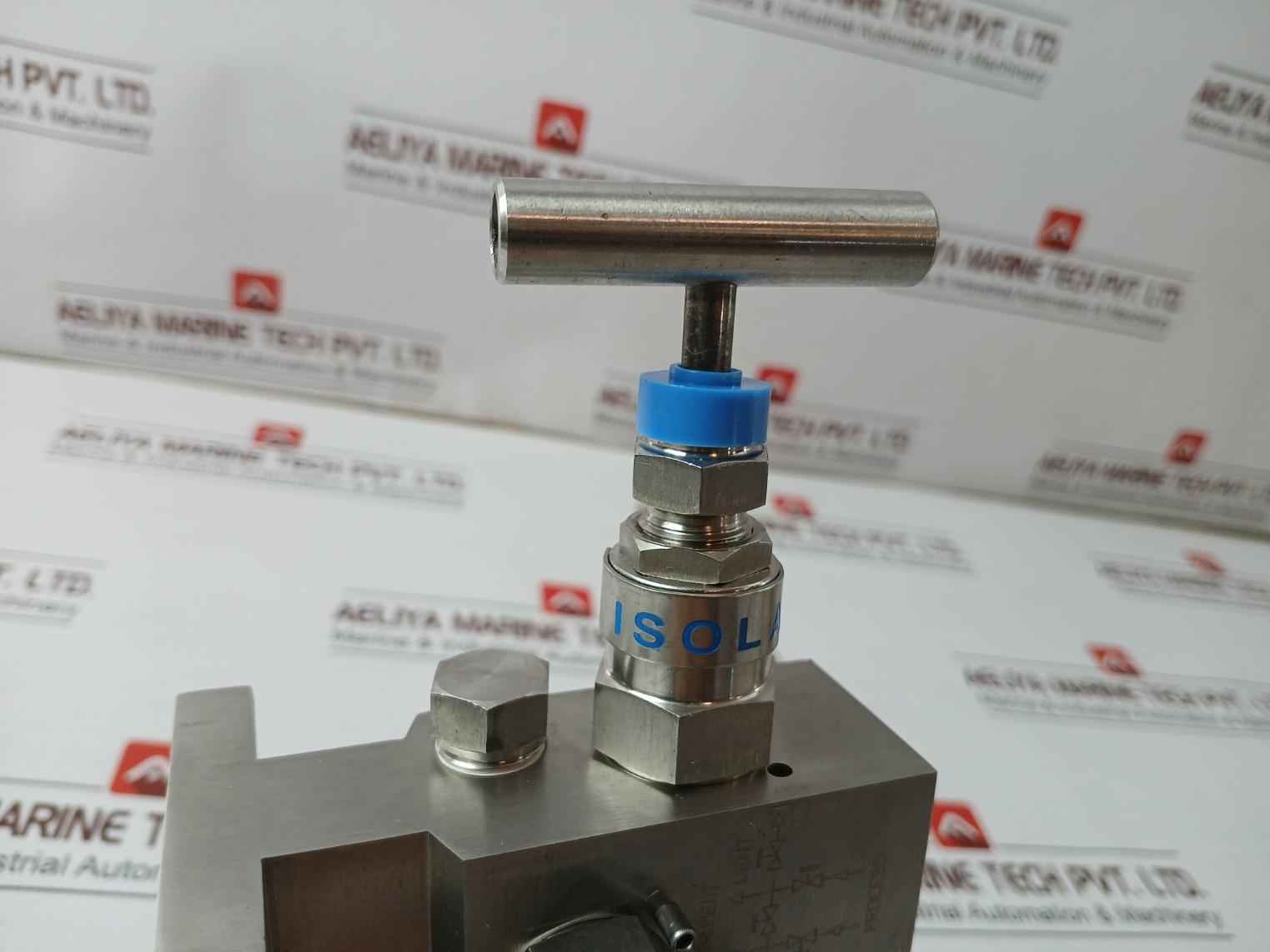 Fluid Controls 5 Valve "T" Type M/f Ss 316 Nace Pn 400 1709614