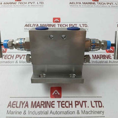 Fluid Controls 8-5 Sfmnv-4Dn-dp.Ssnace 5 Valve Manifold “T” Type M/F Pn400