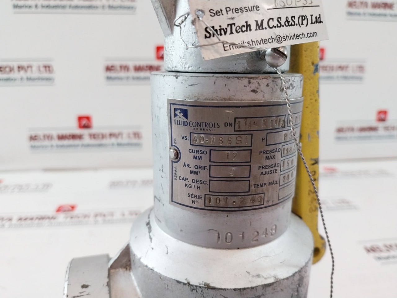 Fluid Controls 40.N66S1 Valve 200°