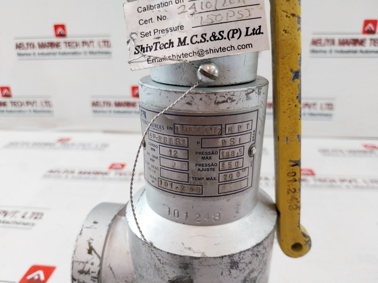 Fluid Controls 40.N66S1 Valve 200°