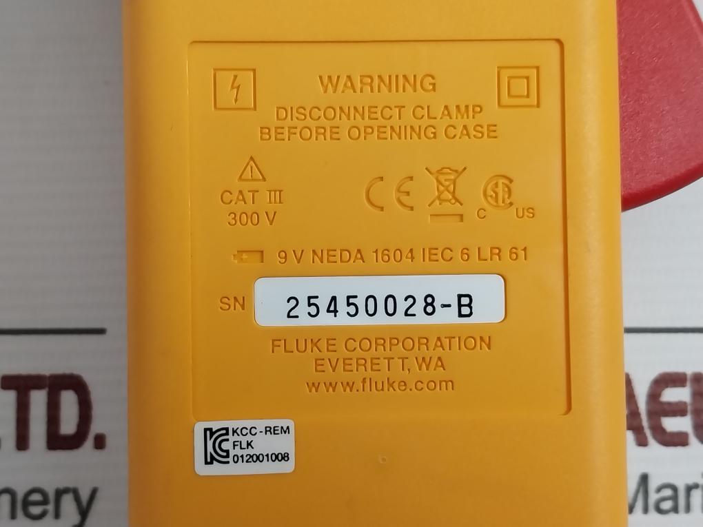 Fluke 1630 Earth Ground Resistance Clamp Meter Multimeter 300V 35A
