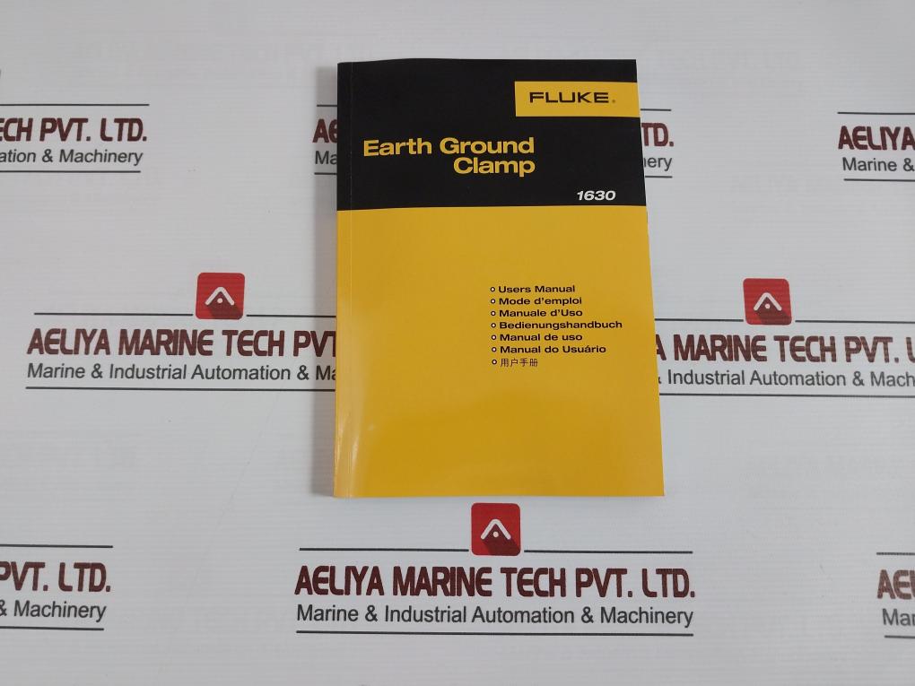 Fluke 1630 Earth Ground Resistance Clamp Meter Multimeter 300V 35A