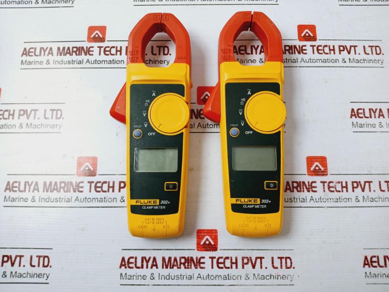 Fluke 302+ Digital Clamp Meter 400A Cat Iii 600V