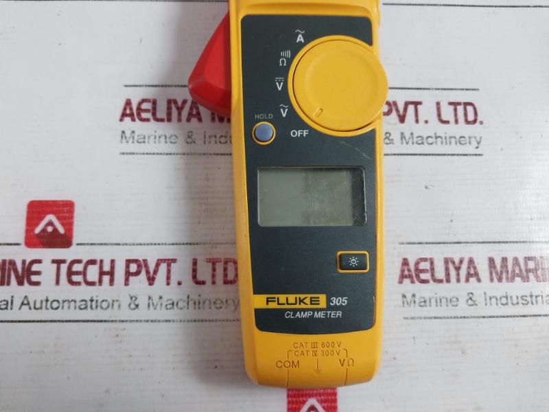 Fluke 305 Clamp Meter Cat Iii 600V Cat Iv 300V Neda 24A