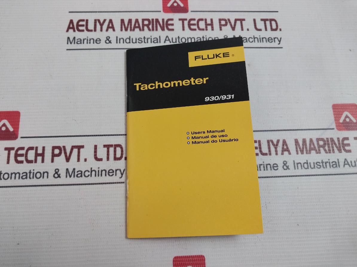 Fluke 930 Esp Digital Non-contact Tachometer 017001058 (Incomplete)