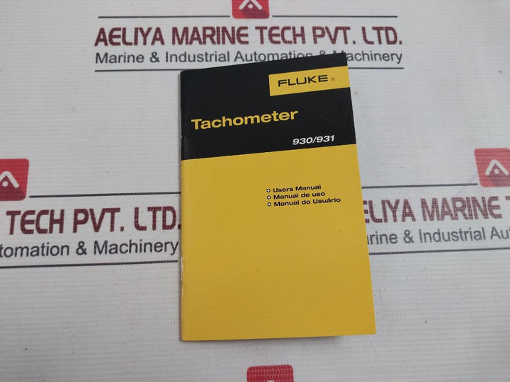 Fluke 930 Esp Digital Non-contact Tachometer 017001058 (Incomplete)