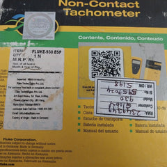 Fluke 930 Esp Digital Non-contact Tachometer 017001058 (Incomplete)