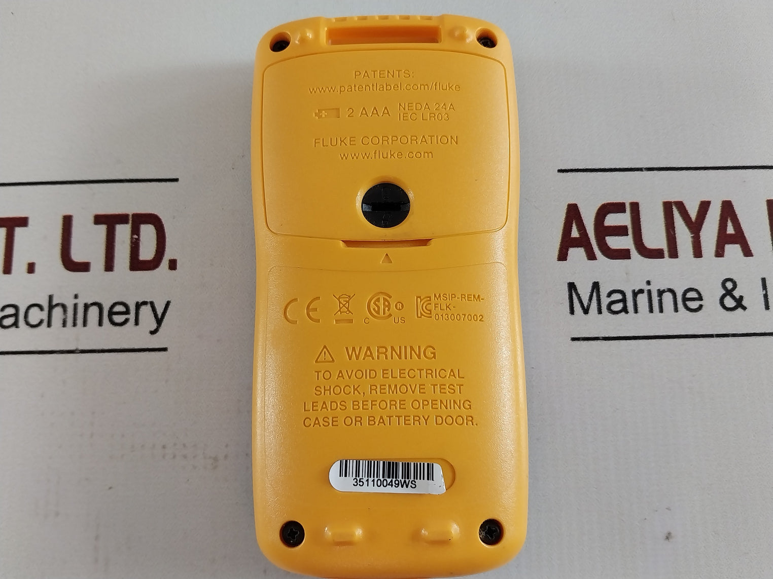 Fluke 101 Digital Multimeter Msip-rem-flk-013007002 35110049Ws