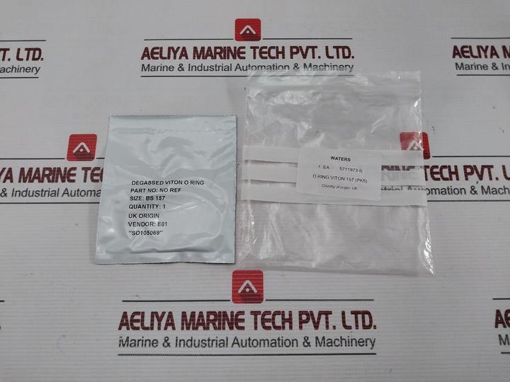 Fluoroelastomer O-ring Seal 5711973-s Brand Waters (1 Pack = 5 Pcs)