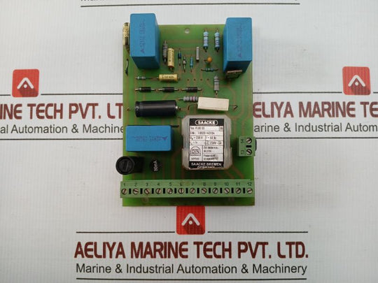 Flus 03 Flame Detector Sensor Pcb Card Saacke 50 Hz 230V