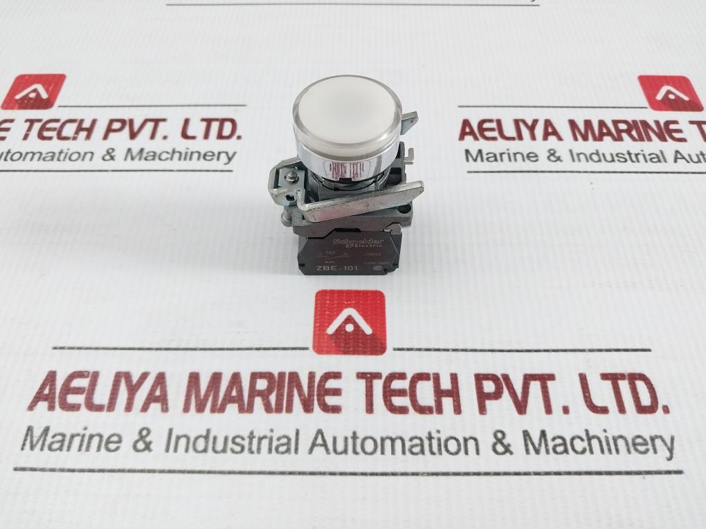 Flush Push Button A600-q600 240V 3A Schneider Electric Zbe-101