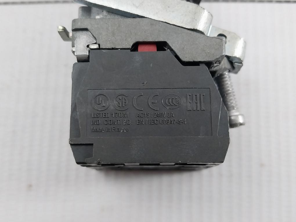 Flush Push Button A600-q600 240V 3A Schneider Electric Zbe-101