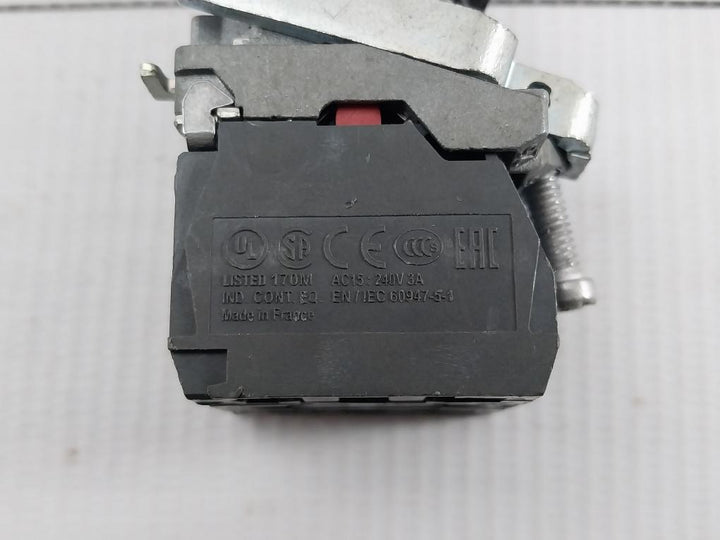 Flush Push Button A600-q600 240V 3A Schneider Electric Zbe-101