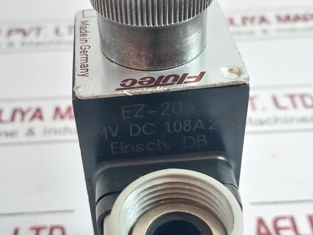 Flutec Ez-203 Valve With Coil 1.08A Einsch.Db/Insert.Bd 24V Dc 18/93