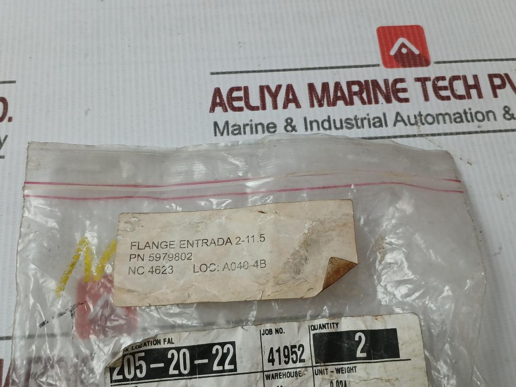 Flygt 5979802 Inlet Ring Flange 2-11.5 For Submersible Agitator