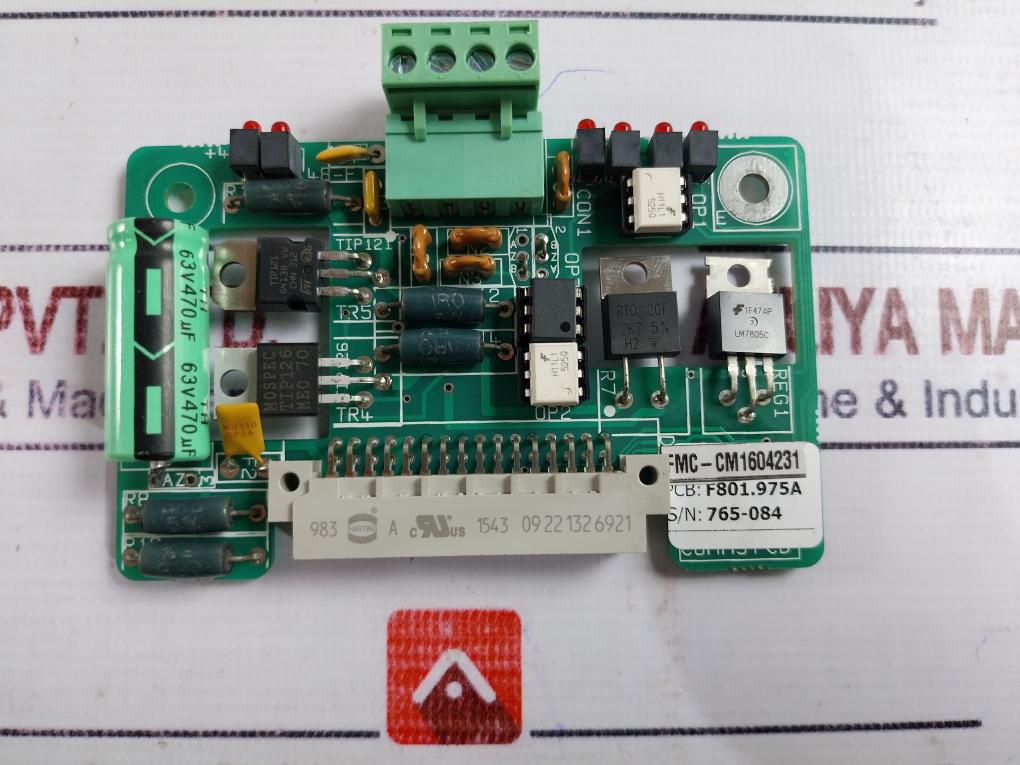 FMC-CM1604231 Printed Circuit Board F801.975A 801-973-C
