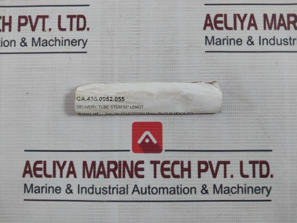 Fmc 50142207947 Delivery Tube, Stem Set For Loading/Offloading Meter