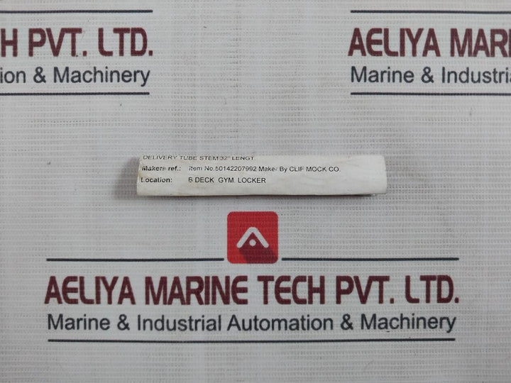 Fmc 50142207947 Delivery Tube, Stem Set For Loading/Offloading Meter
