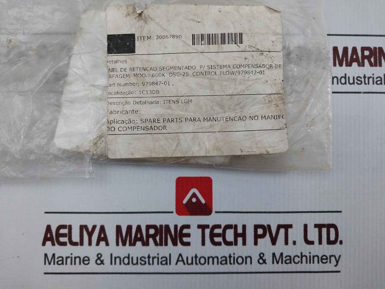 Fmc 979847-01 Segmented Retaining Ring For Pitch Compensador System 600K Dsc-25