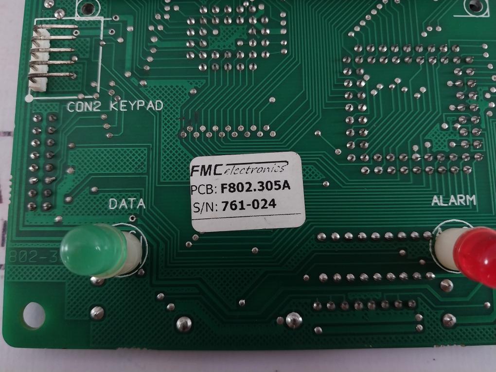 Fmc Electronics F802.305a Display Printed Circuit Board