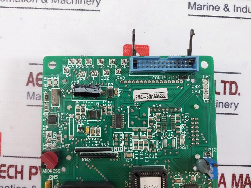 Fmc Electronics F802.305a Display Printed Circuit Board