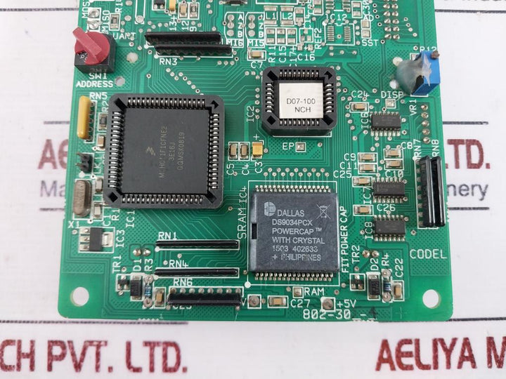 Fmc Electronics F802.305a Display Printed Circuit Board