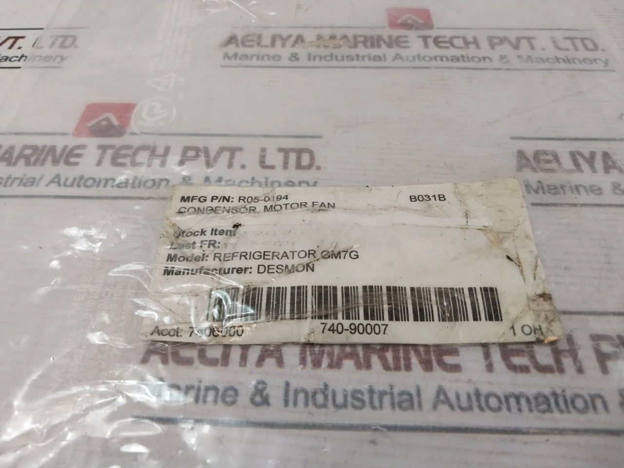 Fmi Aa.806.502.X Refrigerator Gm7G Motor Fan 230-240V