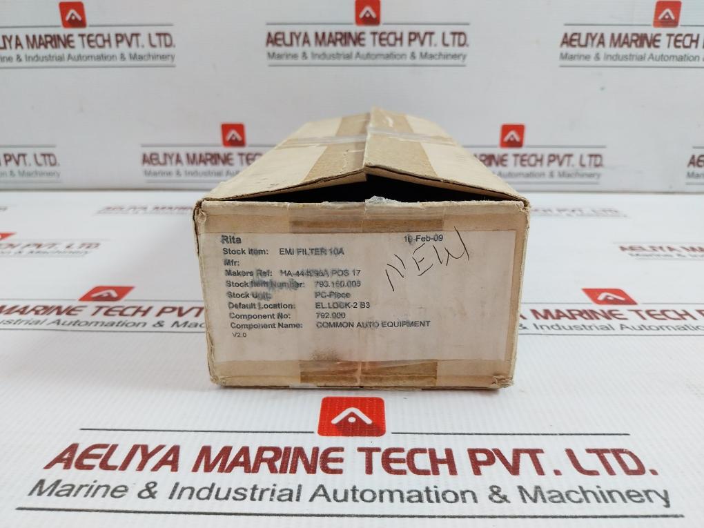 Fn2080-10-07 Emi Line Filter Module 250Vac 50-60Hz Schaffner