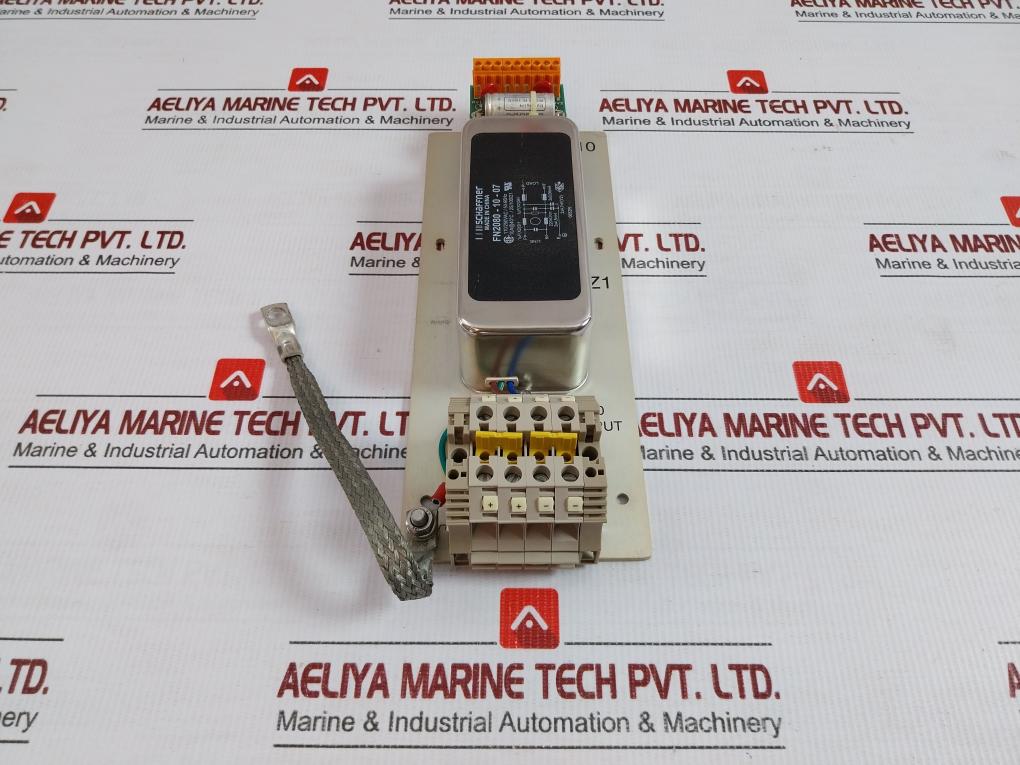 Fn2080-10-07 Emi Line Filter Module 250Vac 50-60Hz Schaffner