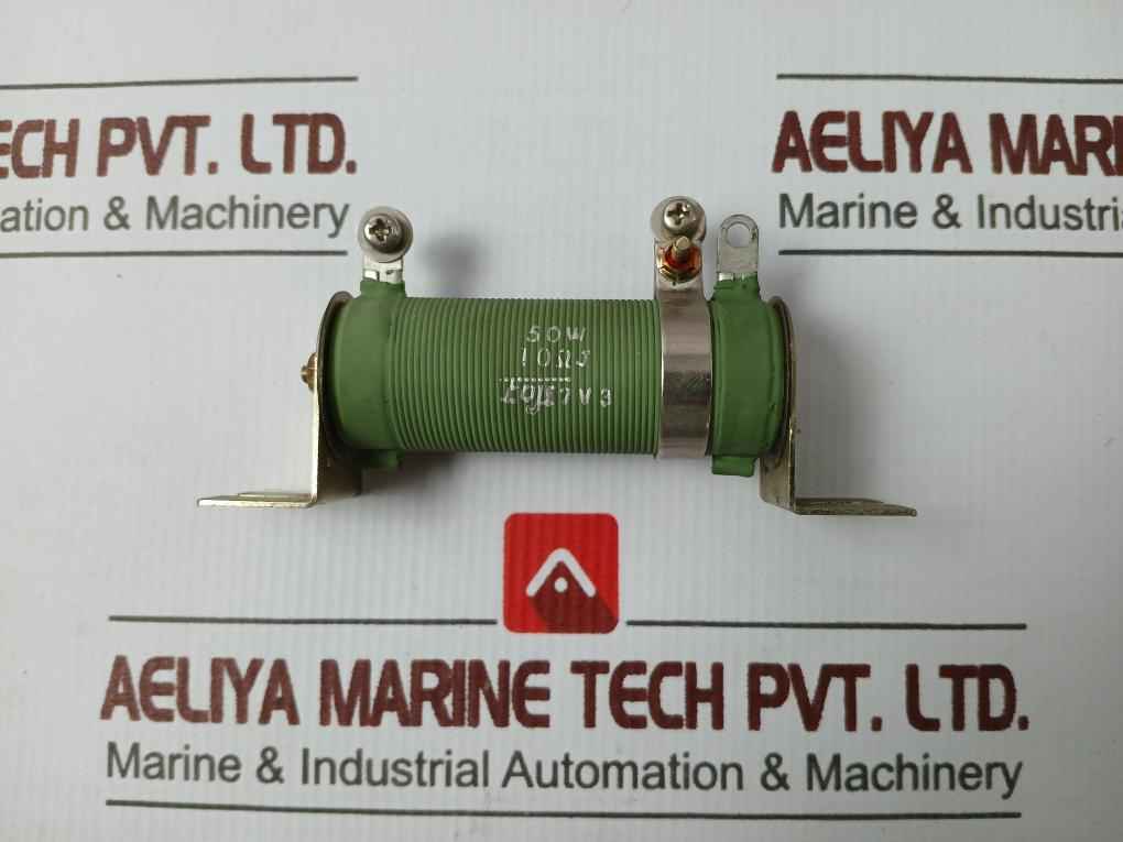 Foji 50W Wire-wound Resistor 10Ω 7.3 Volts