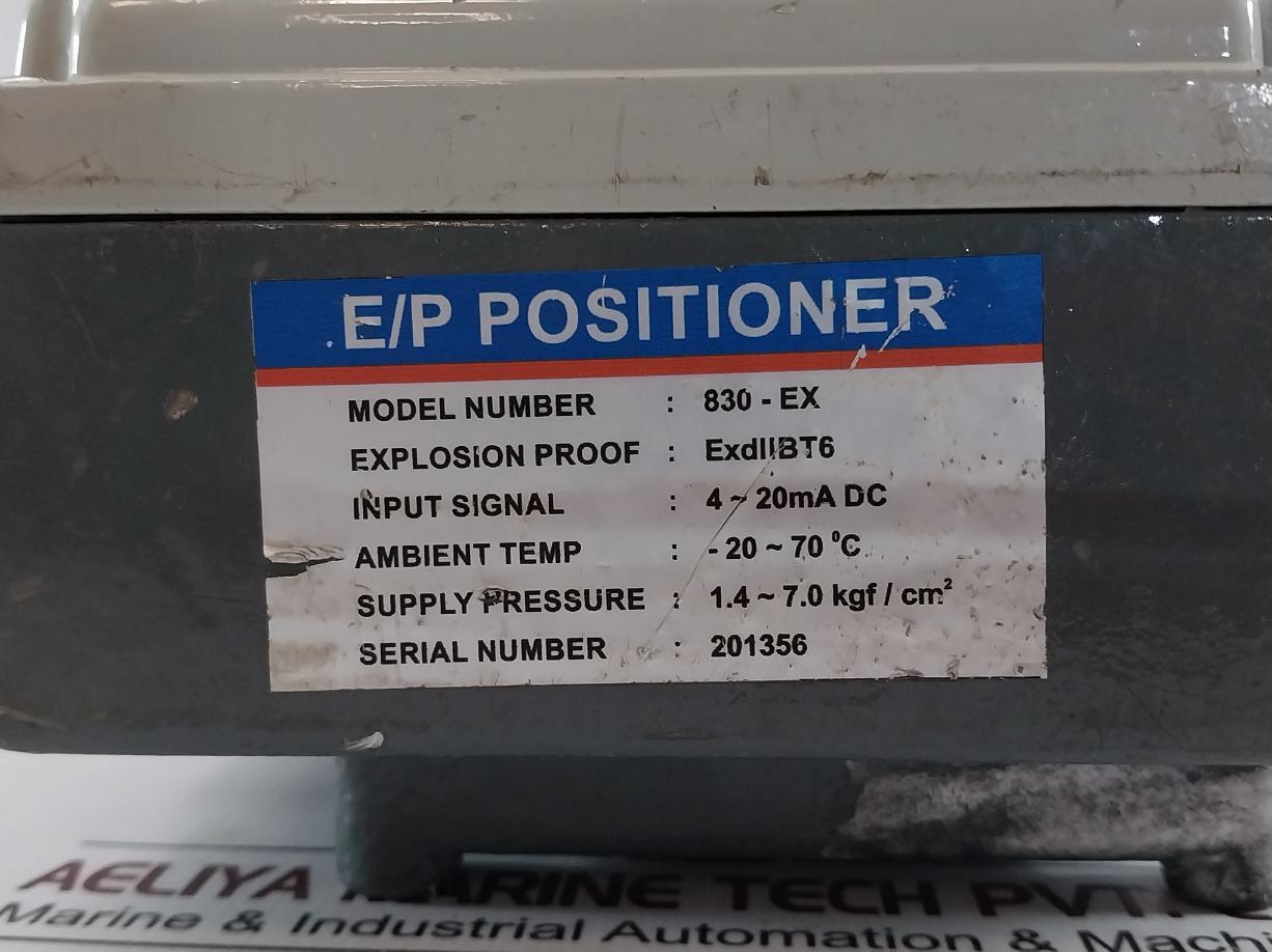 Forbes Marshall 830-ex Electro-pneumatic Positioner 4 20Ma Dc