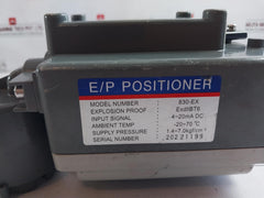 Forbes Marshall 830-ex Electro Pneumatic Valve Positioner 4-20Ma Dc