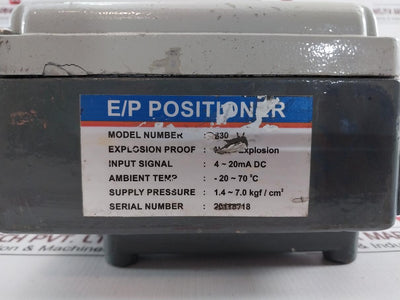 Forbes Marshall 830-wp Electro-pneumatic Positioner 4-20Ma Dc 1.4-7.0Kgf/Cm2