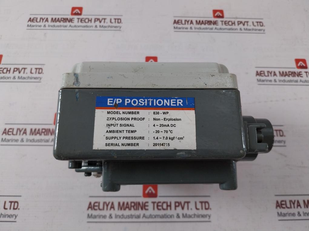 Forbes Marshall 830-wp Electro-pneumatic Valve Positioner 4-20Ma Dc 0–6 Bar