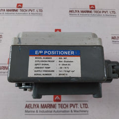 Forbes Marshall 830-wp Electro-pneumatic Valve Positioner 4-20Ma Dc 0–6 Bar