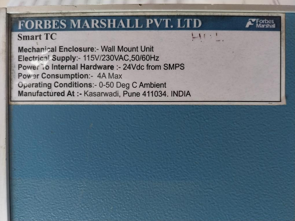 Forbes Marshall Smart Thermocompressor 115V/230VAC 50/60Hz