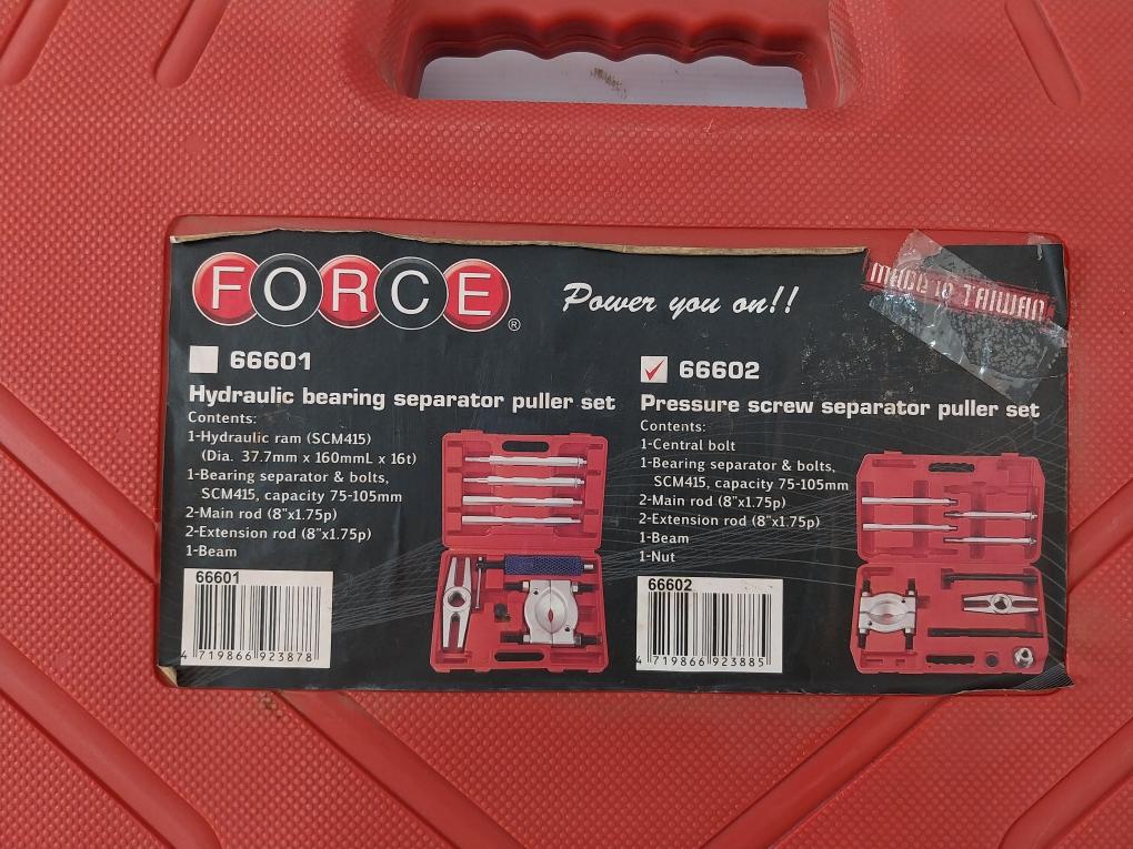 Force 66602 Pressure Screw Separator Puller Set Lcj8708 666105