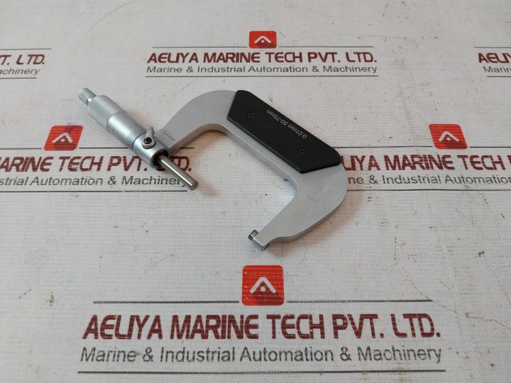Format 50-75Mm External Micrometer Tooth Width Measurement Set 030951541 50Mm