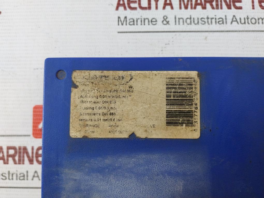 Format 50-75Mm External Micrometer Tooth Width Measurement Set 030951541 50Mm