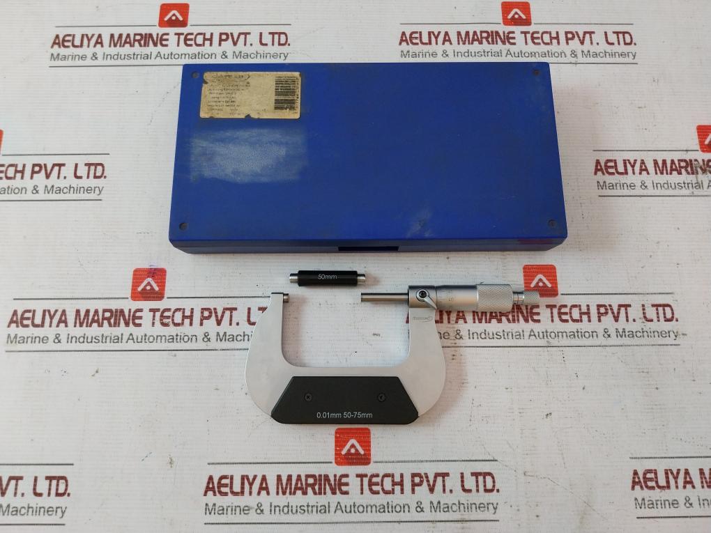 Format 50-75Mm External Micrometer Tooth Width Measurement Set 030951541 50Mm