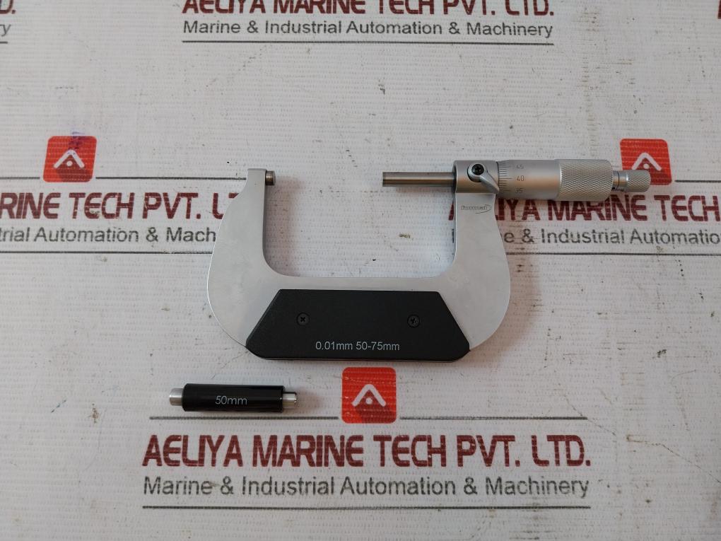 Format 50-75Mm External Micrometer Tooth Width Measurement Set 030951541 50Mm