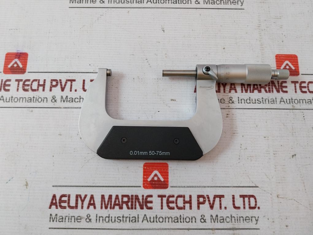 Format 50-75Mm External Micrometer Tooth Width Measurement Set 030951541 50Mm