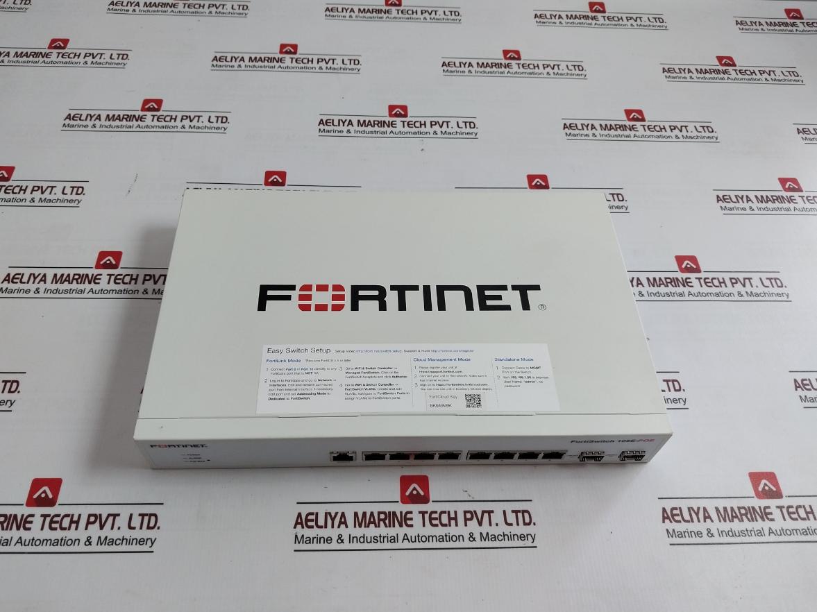 Fortinet Fs-108E-poe Ethernet Switch 100-240Vac 1.6A Max. 50/60Hz E238018