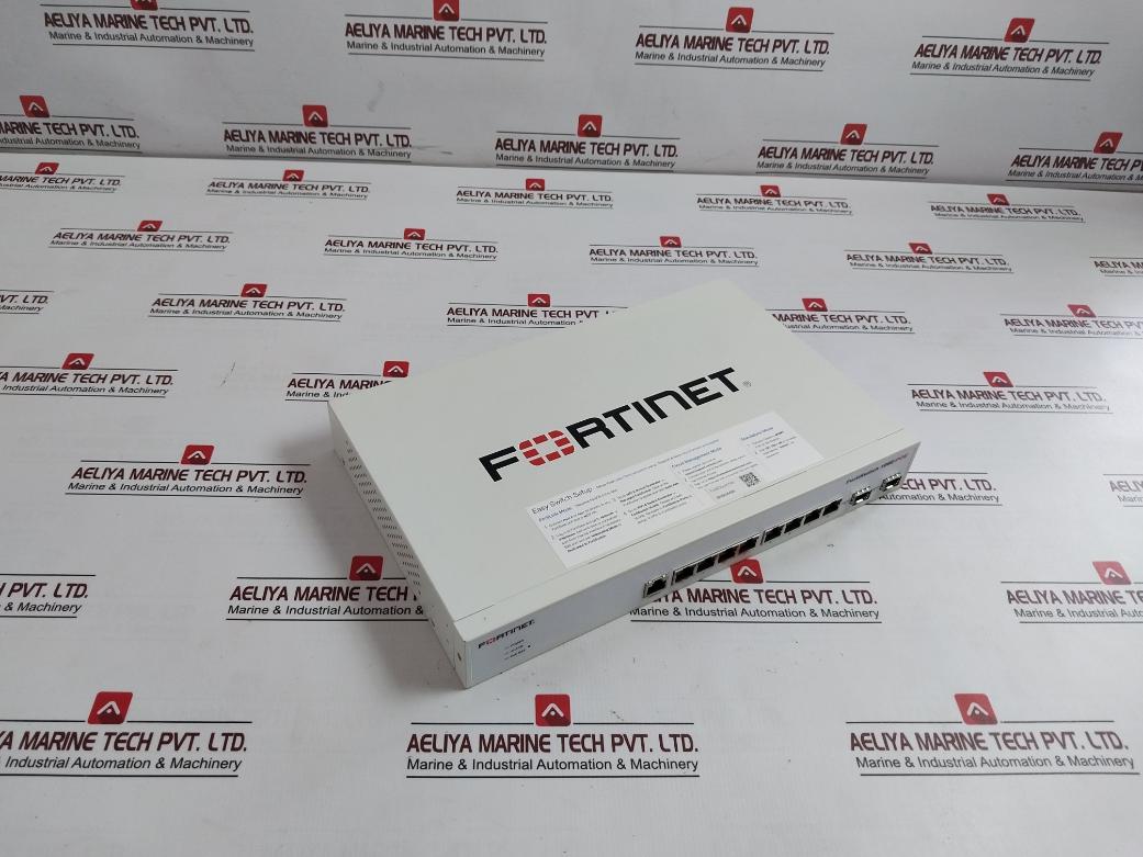 Fortinet Fs-108E-poe Ethernet Switch 100-240Vac 1.6A Max. 50/60Hz E238018