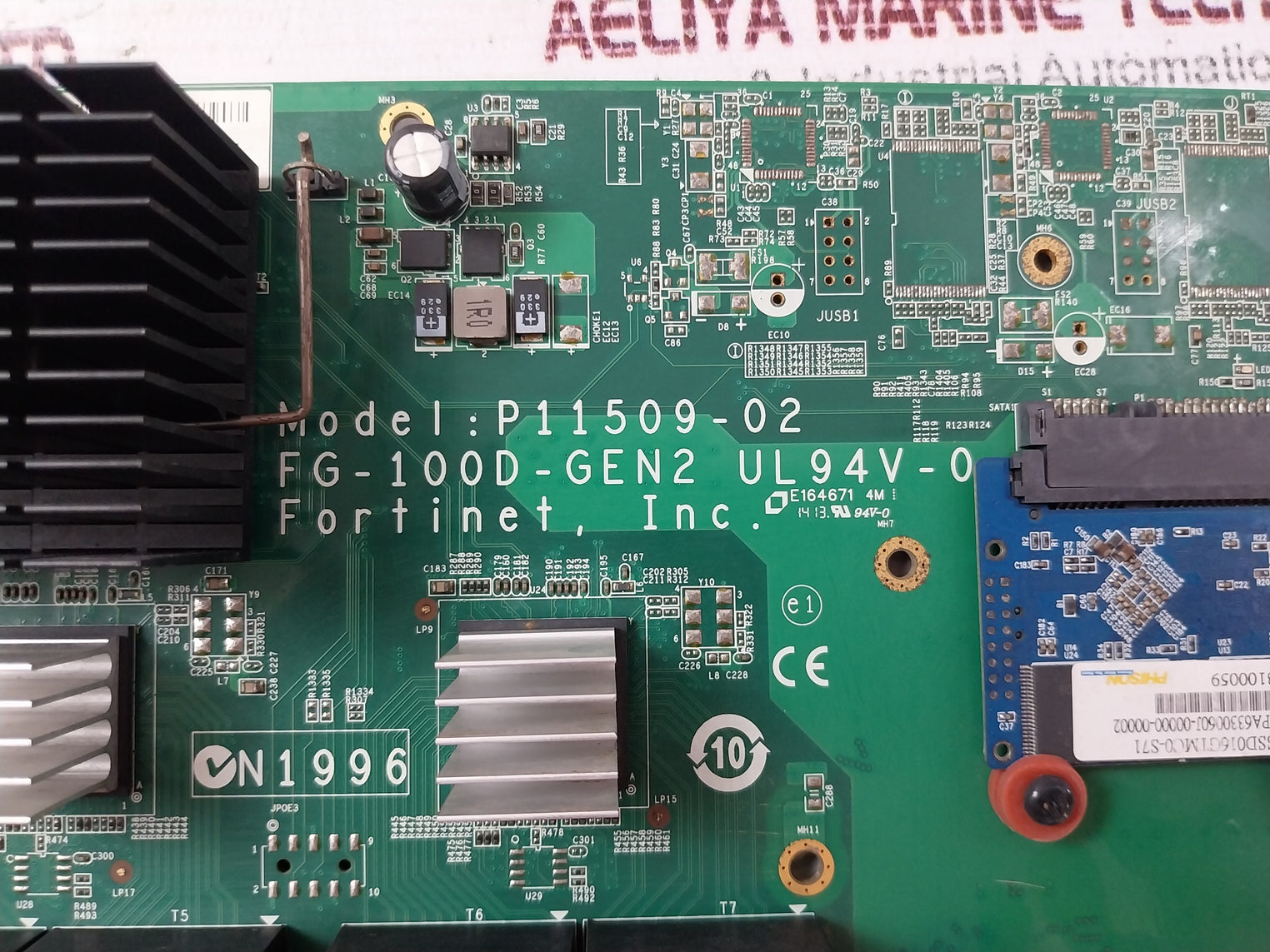 Fortinet P11509-02 Circuit Board Ssd016Gtmc0-s71