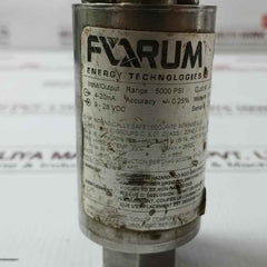 Forum Pt-400-l1-5000-psi-s-e19-w3-p5-m2-b63 Pressure Transmitter 9-28 Vdc 4-20Ma