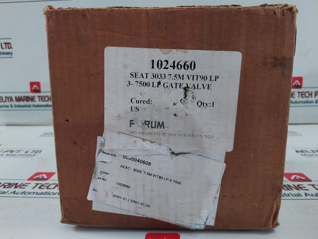 Forum 1024660 Seat Gate Valve Rev A 0000040608