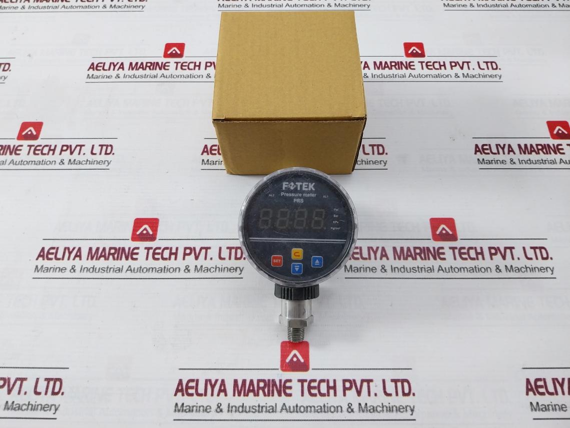 Fotek Prs-10R-ma-sus-14Pt Pressure Meter 0-10Bar 5A/30Vdc Max 10-30Vdc
