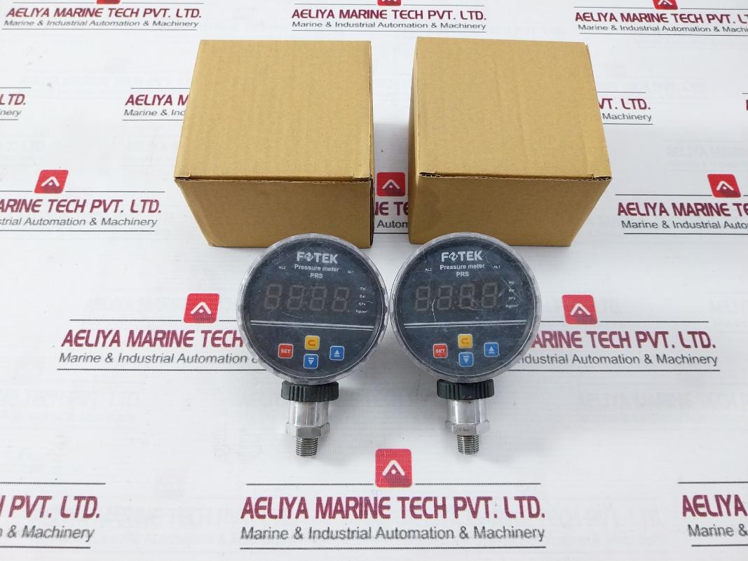 Fotek Prs-10R-ma-sus-14Pt Pressure Meter 0-10Bar 5A/30Vdc Max 10-30Vdc
