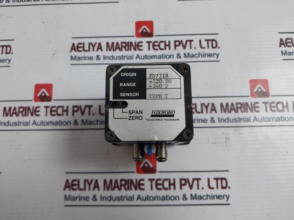 Foxboro 2D7718 Temperature Transmitter Type T -320 To - 140 F